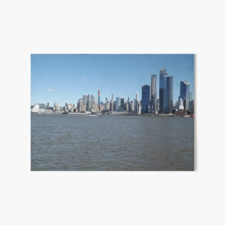 Artikel-Vorschau von Hudson River, Skyline von Manhattan, New York City, designt und verkauft von lenspiro.
