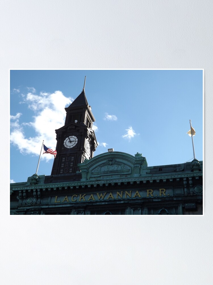 “Historic Clock Tower, Historic Train Terminal, Hoboken, New Jersey