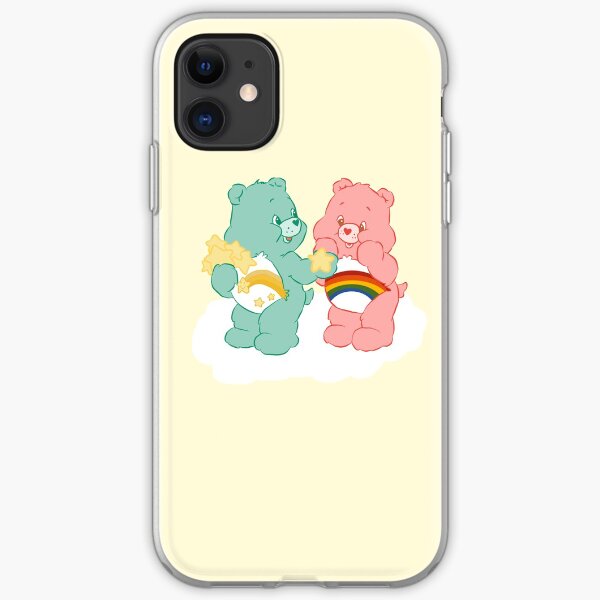 Wish and Cheer Bear - Stars iPhone Soft Case