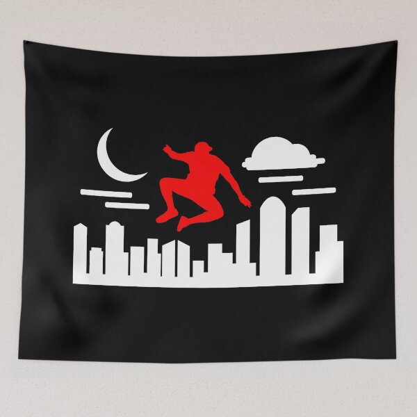 Item preview, Parkour Shirt Parkour Urban Springer Rot Gift Tee designed and sold by haselshirt.