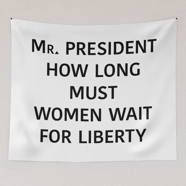 Item preview, Women's Suffrage Banner designed and sold by joshcartoonguy.