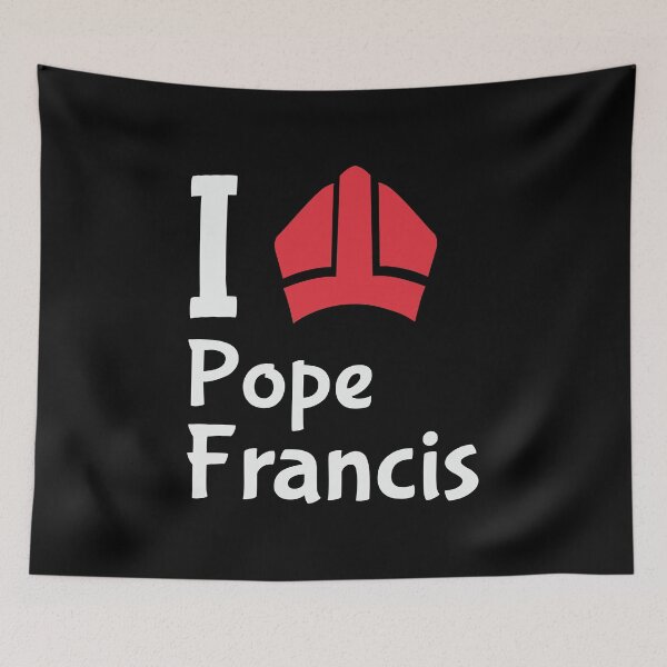 Item preview, Pope Shirt I Love Pope Francis Gift Tee designed and sold by haselshirt.