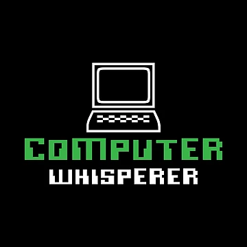 Artwork thumbnail, Computer Whisperer, Computer Programmer, Computer Repair by Designs4Less