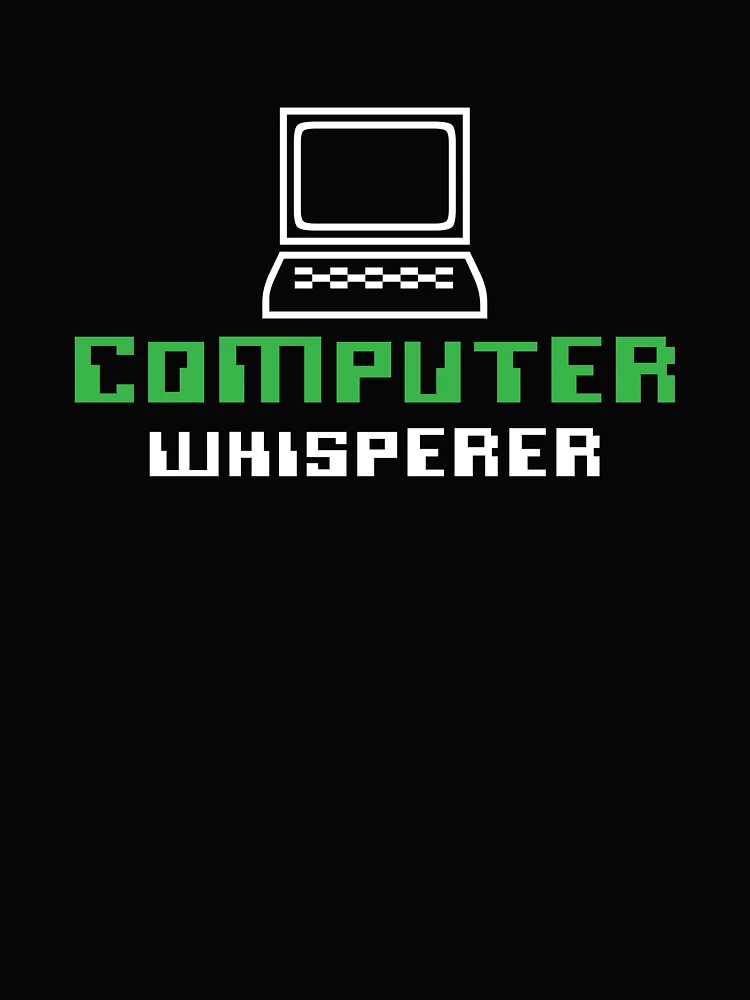 Thumbnail 4 of 4, Boxy T-Shirt, Computer Whisperer, Computer Programmer, Computer Repair designed and sold by Designs4Less.