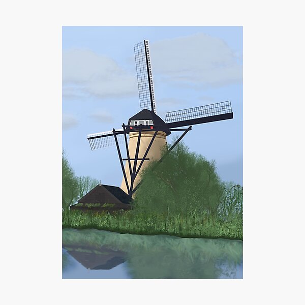 Item preview, Netherlands Windmill designed and sold by mkeast.