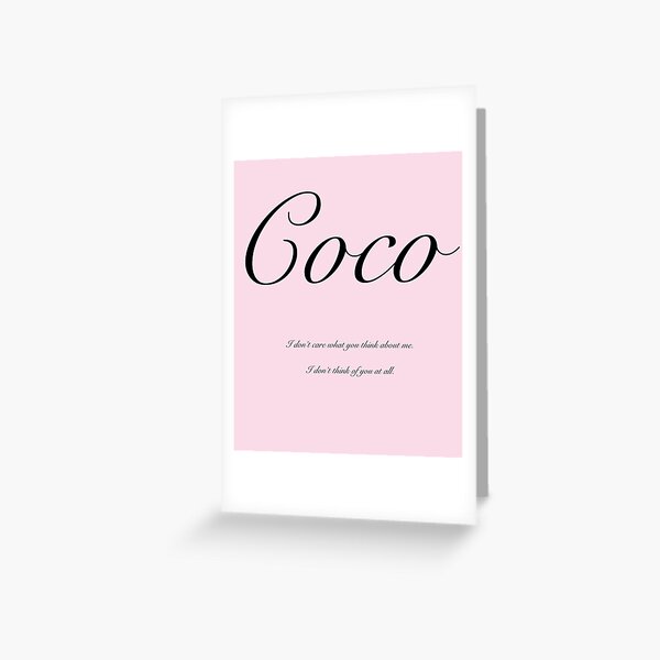 Coco Greeting Card