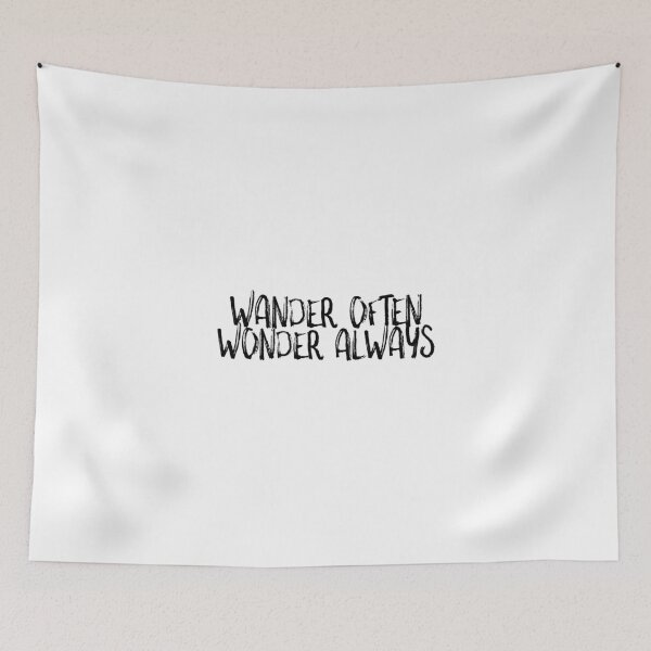 Item preview,  Wander Often Wonder Always designed and sold by Department61.