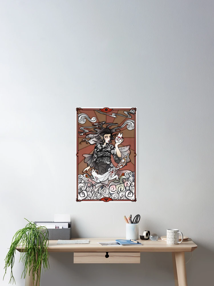 Thumbnail 2 of 3, Poster, Kitsune designed and sold by Ranefea.