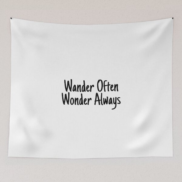 Item preview,  Wander Often Wonder Always designed and sold by Department61.