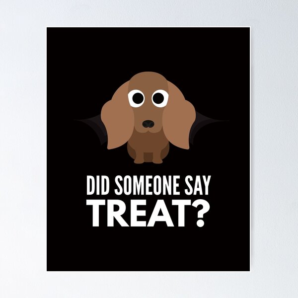 Item preview, Dachshund Halloween Trick or Treat designed and sold by DoggyStyles.