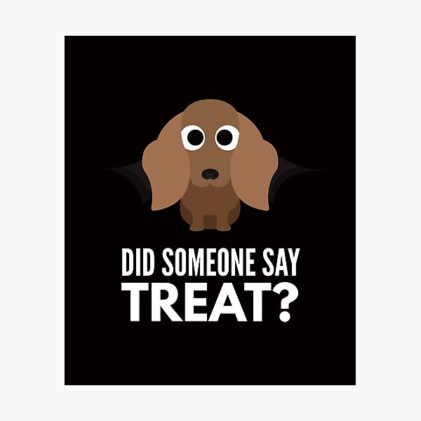 Item preview, Dachshund Halloween Trick or Treat designed and sold by DoggyStyles.