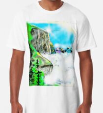 El Cap and Halfdome Long T-Shirt