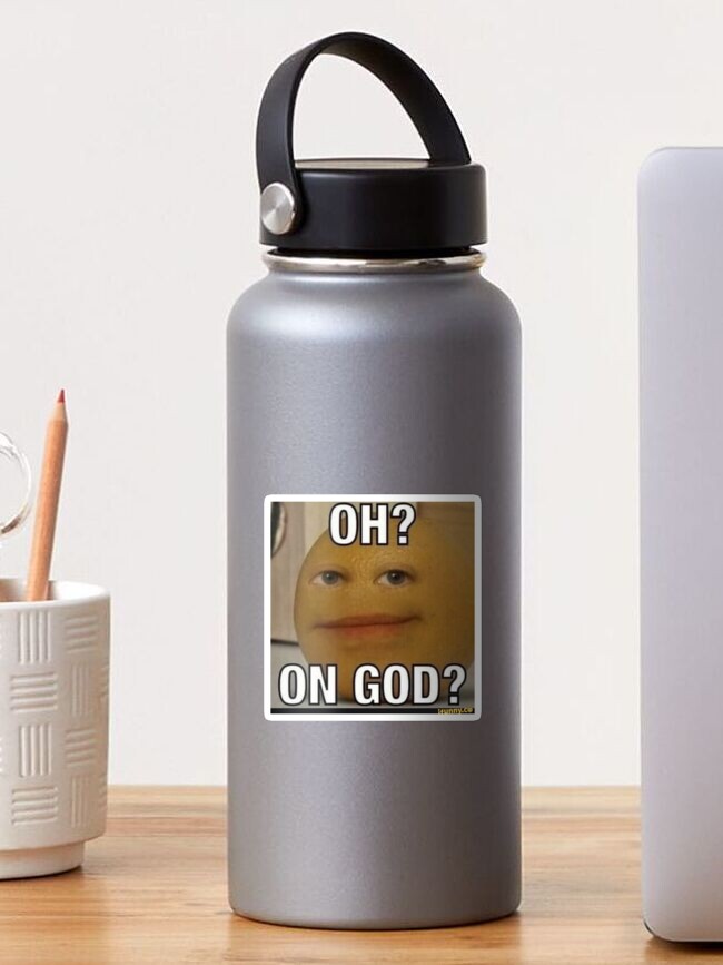 OH FR? ON GOD? JUST LIKE THAT? | Sticker