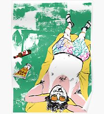 Backyard Beauty Poster