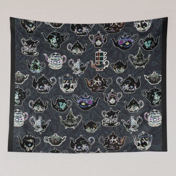 Item preview, Midnight revelations by teapot designed and sold by jennyjeffries.