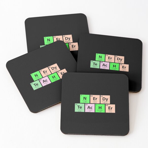 Item preview, Nerdy Teacher Periodic Table designed and sold by Gold Wings Tees.