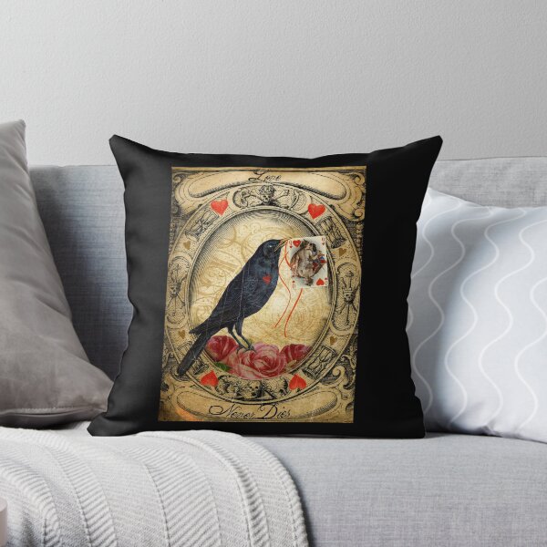Love Never Dies Throw Pillow