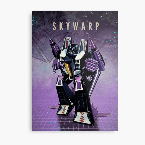 Skywarp Metal Print