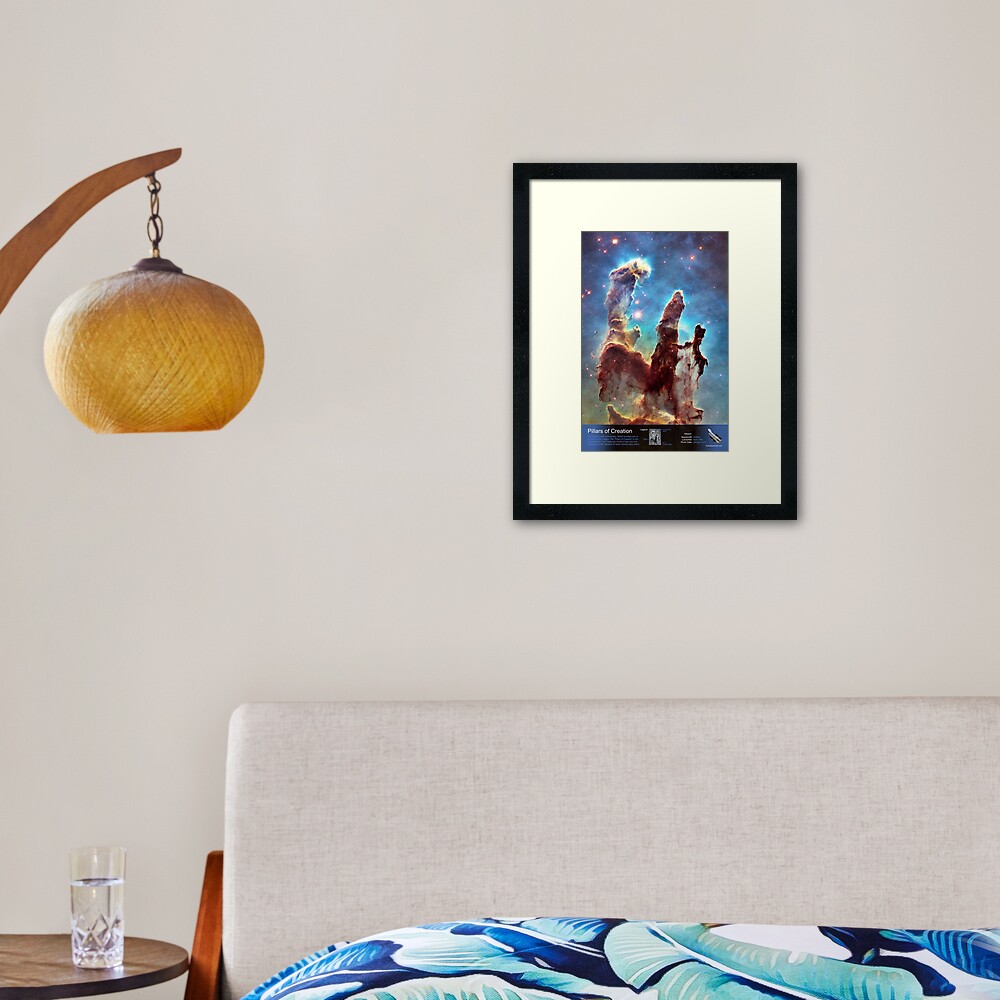 Item preview, Framed Art Print designed and sold by OuterSpaceInfo.