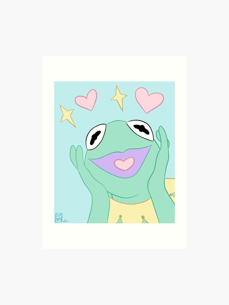 Kermit The Frog Tik Tok Painting