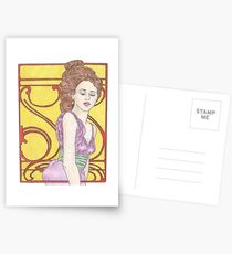 Scarlet Mucha Postcards
