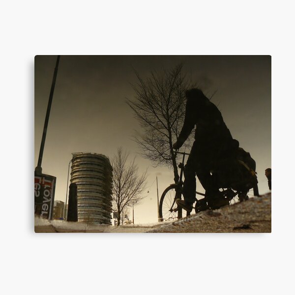 Reflections of Amsterdam - Calm Canvas Print
