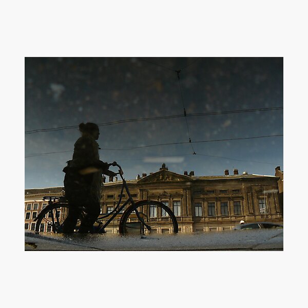 Reflections of Amsterdam - Allard Pierson Photographic Print