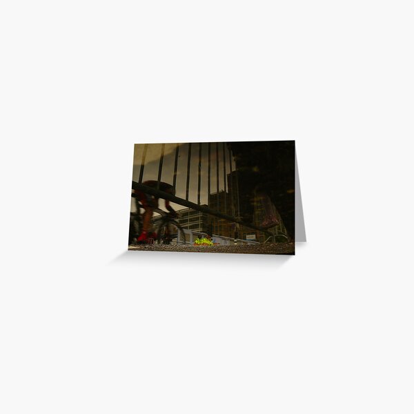 Reflections of Amsterdam - Giro d'Italia Greeting Card