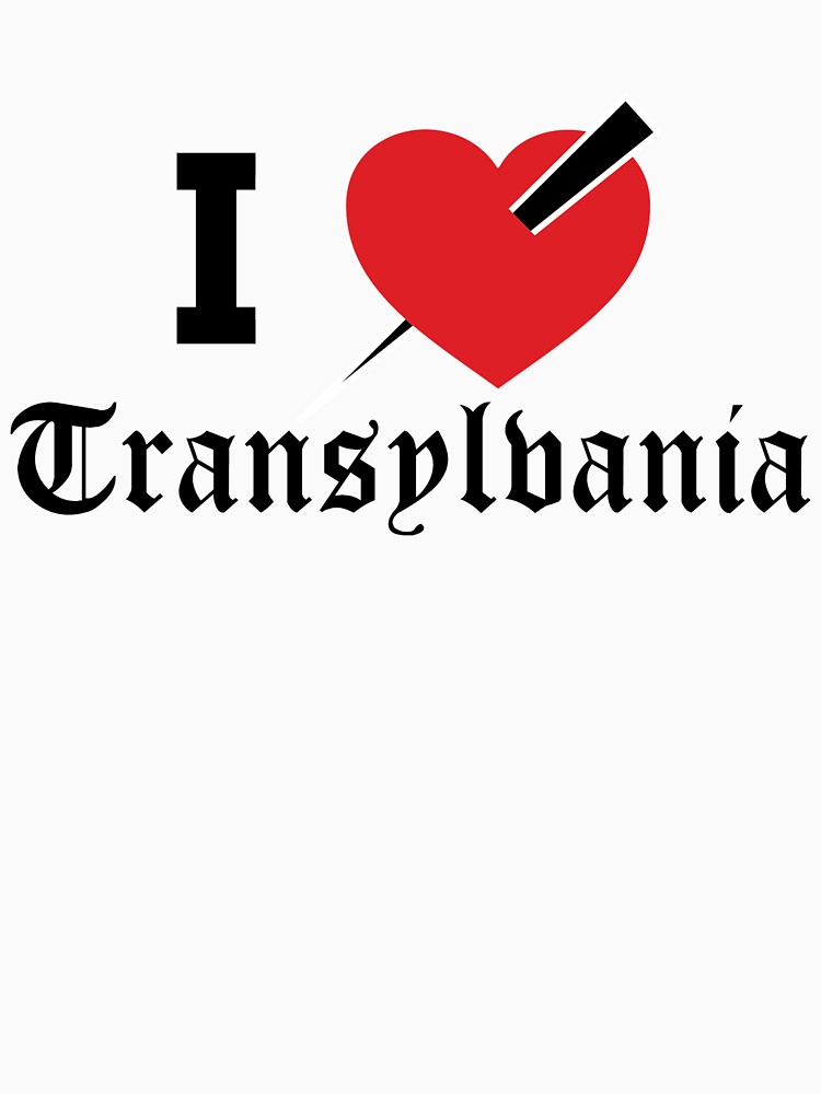 i love transylvania shirt dead