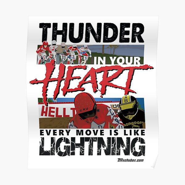 Thunder in your heart - RAD Poster