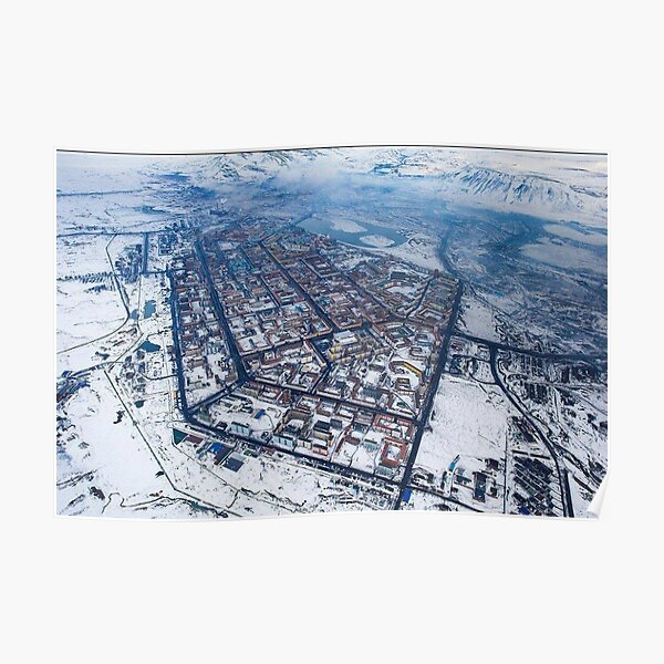 Norilsk,  Aerial Photography Poster