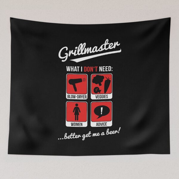 Item preview, BBQ Gift Grillmaster What I DON'T Need For Barbecue designed and sold by festivalshirt.