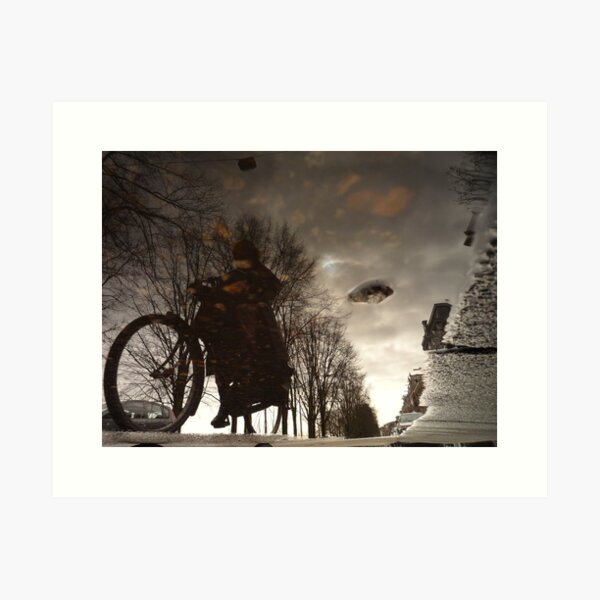 Reflections of Amsterdam - Gutter Donkey Art Print