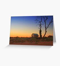 Gold Over Silverton Greeting Card