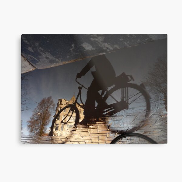 Reflections of Amsterdam - Headless Metal Print