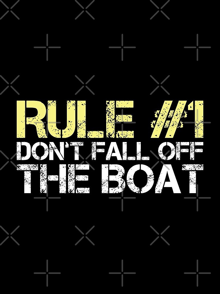 Funny Cruise Ship Design - Don't fall off the boat by EstelleStar