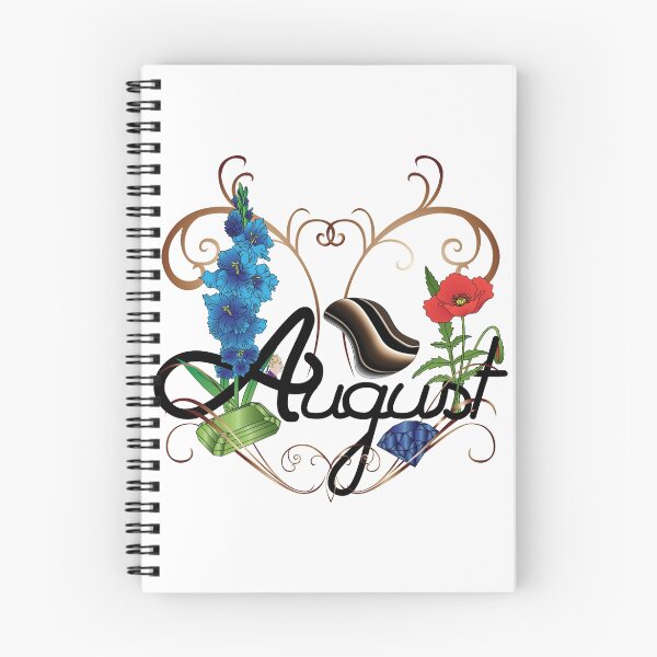 Item preview, August designed and sold by OrangeEden.