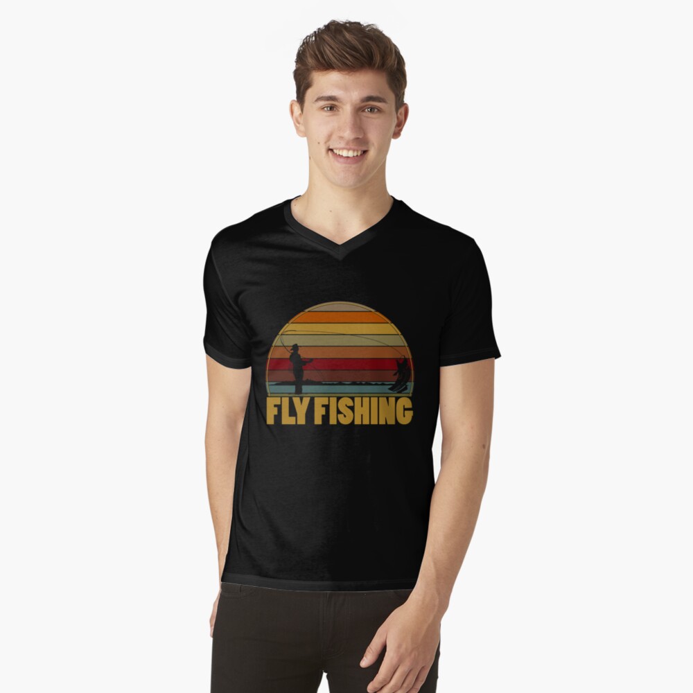 Vista previa del artículo con la obra «Camiseta de cuello en V», diseñado y vendido por Cedinho.