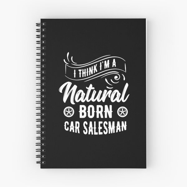 Item preview, Salesman Shirt Think I'm Natural Born Car Salesman Gift Tee designed and sold by haselshirt.