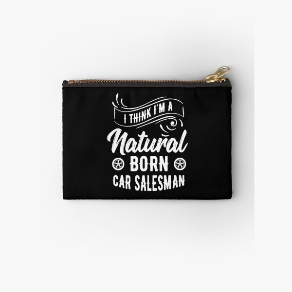 Item preview, Salesman Shirt Think I'm Natural Born Car Salesman Gift Tee designed and sold by haselshirt.