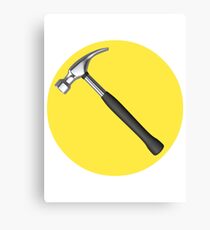 captain hammer symbol Canvas Print