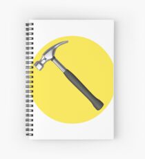 captain hammer symbol Spiral Notebook