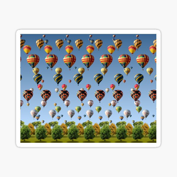 Vista previa del artículo con la obra «Albuquerque Balloon Park», diseñado y vendido por eyetricks.