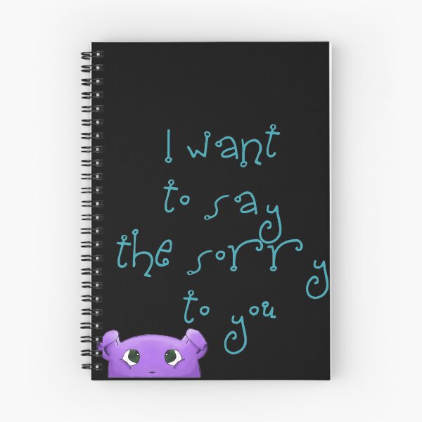 Item preview, I want to say the sorry to you... designed and sold by Rouages Design.