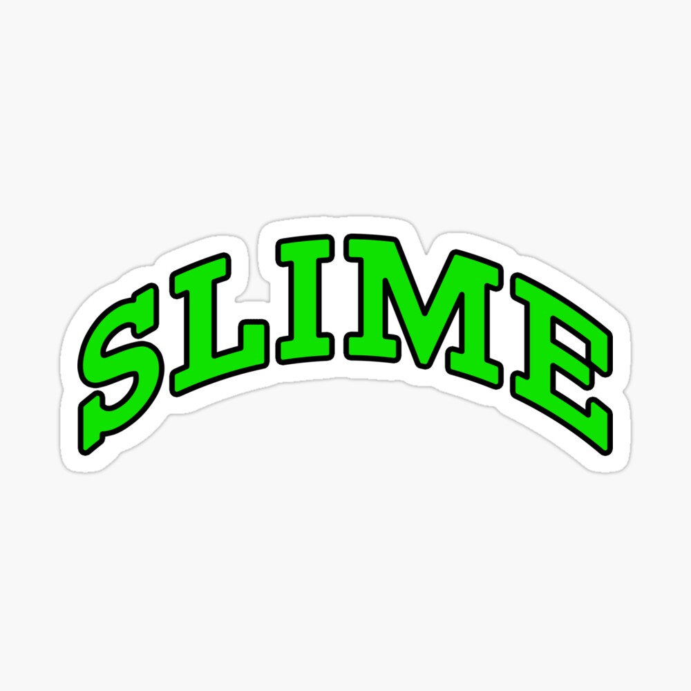 Slime Glo Text iPhone Case
