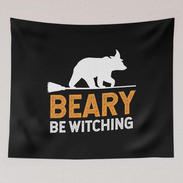 Item preview, Halloween Shirt Beary Be Witching Costume Gift Tee designed and sold by haselshirt.