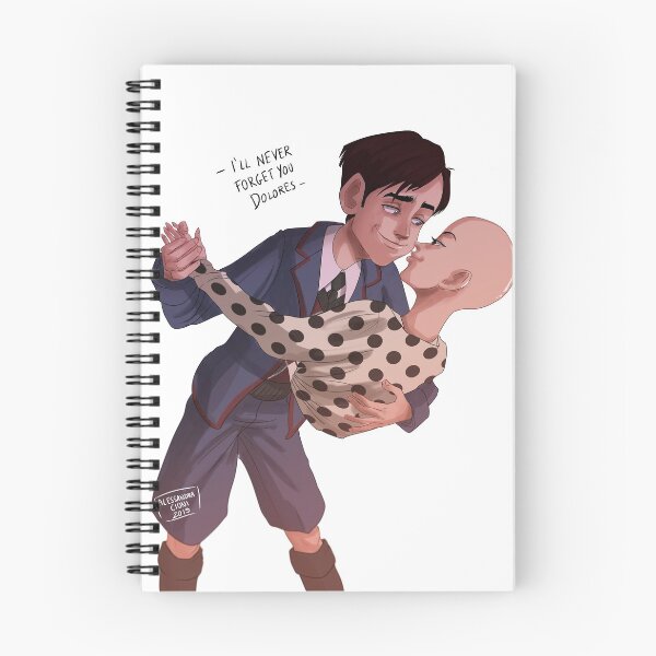 Item preview, Number 5 and Dolores - The Umbrella Academy designed and sold by AlessandraCioni.