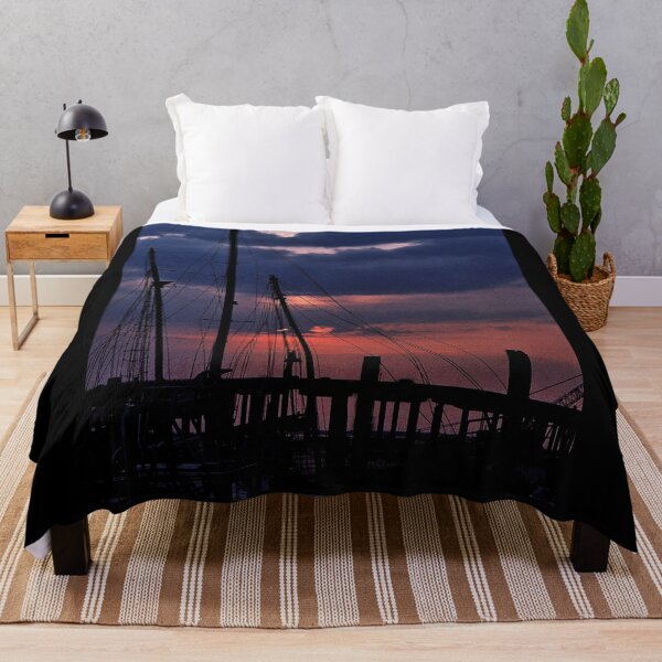 Item preview, Sunset Over the Harbor designed and sold by TheKohakuDragon.