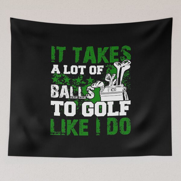 Item preview, Golf Shirt Takes Lot Of Balls To Golf Like I Do Golfer Gift Tee designed and sold by haselshirt.