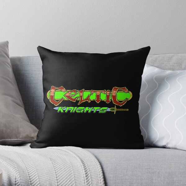 Celtic Knights logo Throw Pillow